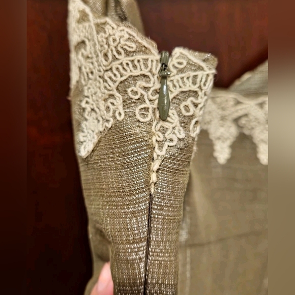 Anthropologie MOULINETTE SOEURS Vetements Whimsigoth Lace Romantic Dress 0 - Picture 6 of 9